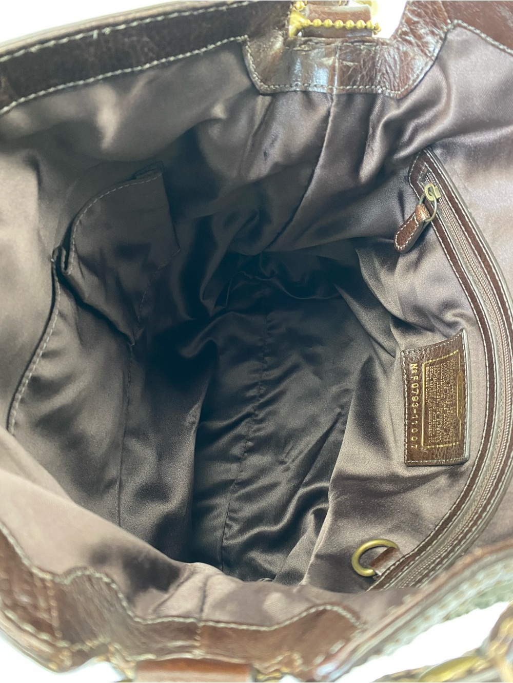 Coach Python Embossed Chelsea Y2K Shoulder Bag - Picture 7 of 14